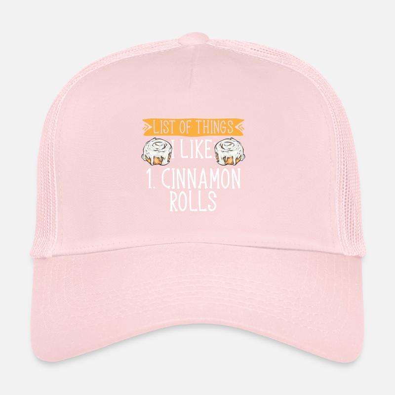 Rouleau à la cannelle Casquette trucker 