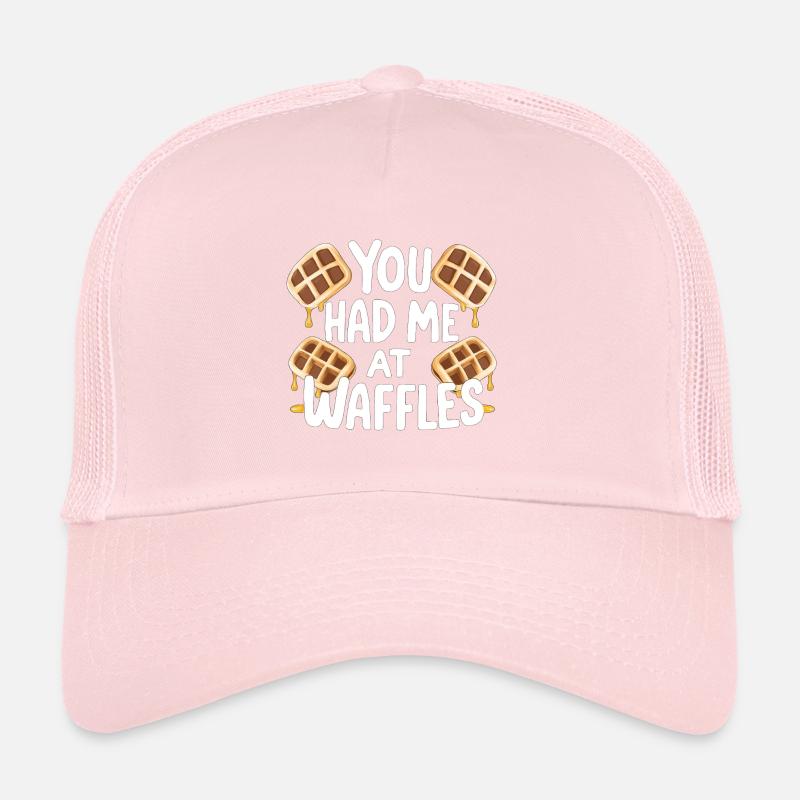 Tu m’as eu aux gaufres Casquette trucker 