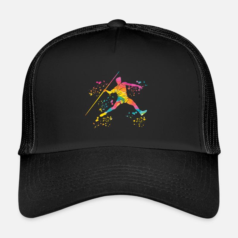 Lancer de javelot Colorsplash Lancer de javelot Casquette trucker 
