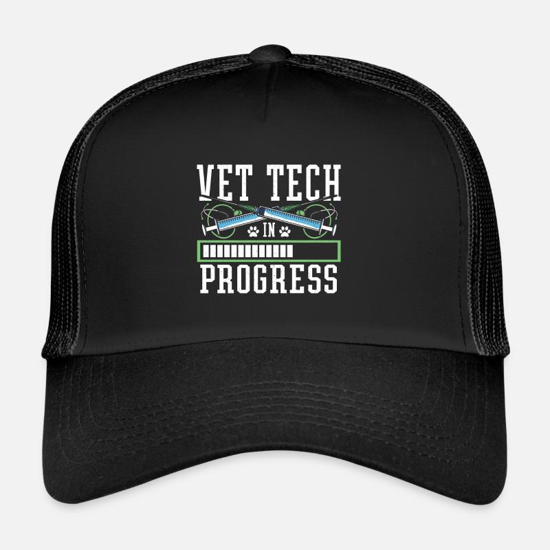 Technicien vétérinaire Technicien vétérinaire en cours Casquette trucker 