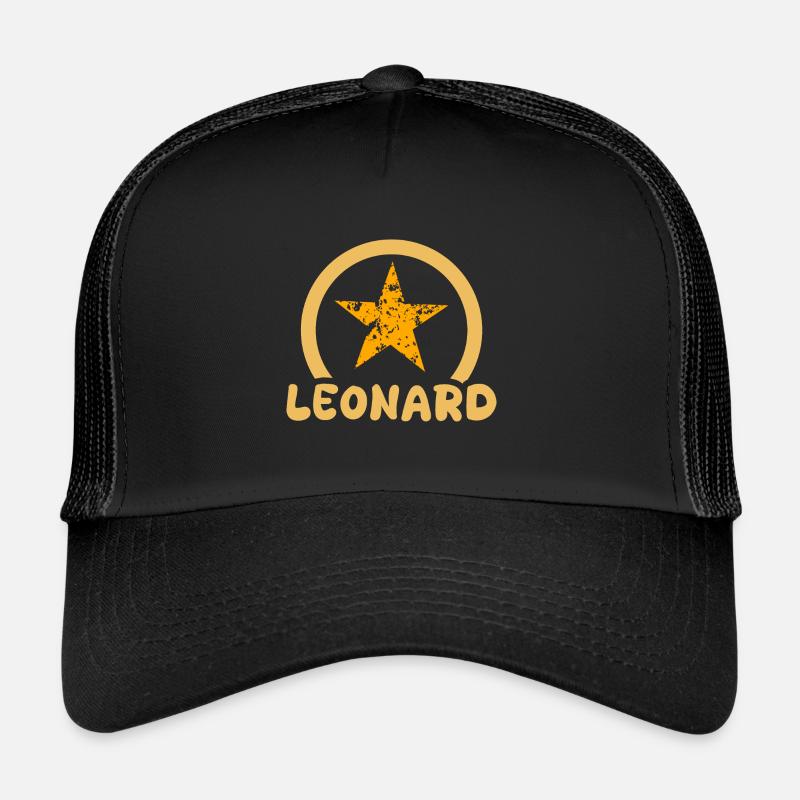 Cadeau pour Leonard Casquette trucker 