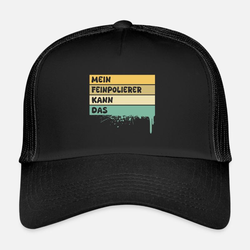 Cadeau pour polisseuse fine Casquette trucker 
