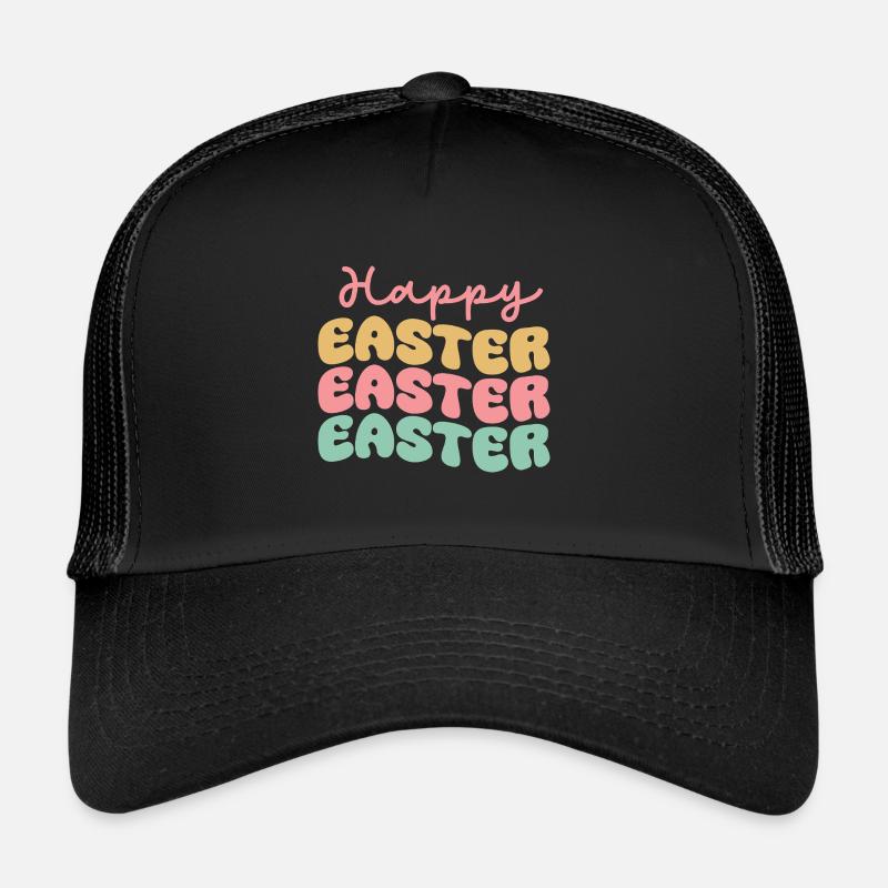 Happy Easter Trucker Cap