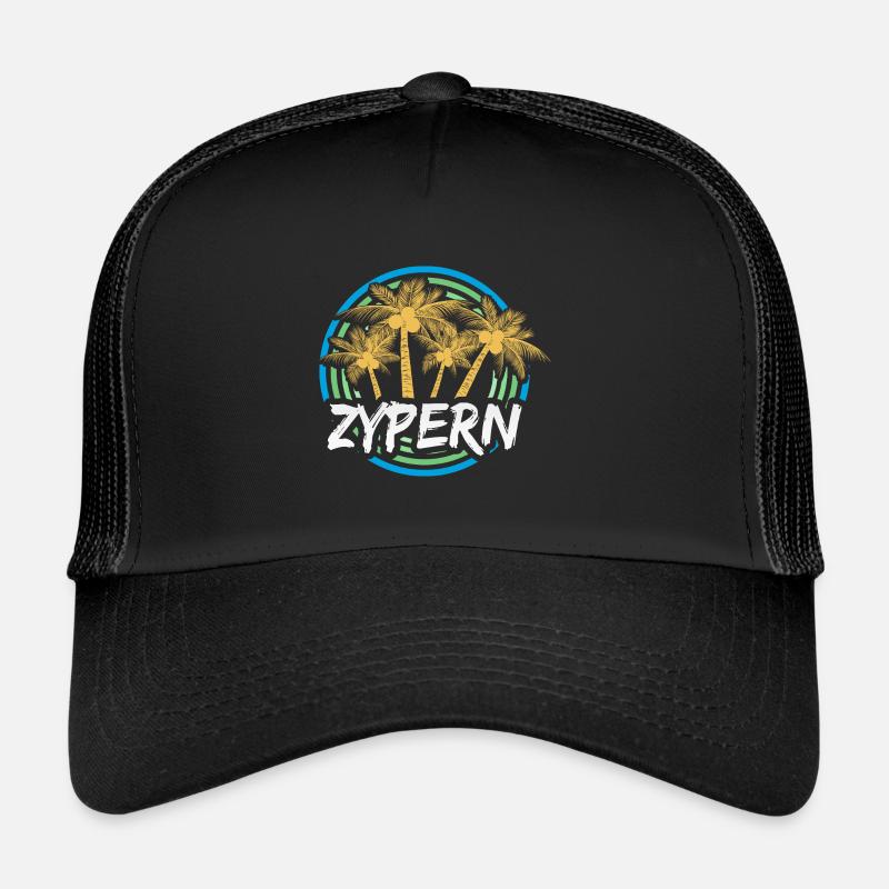 Zypern als Urlaub Trucker Cap