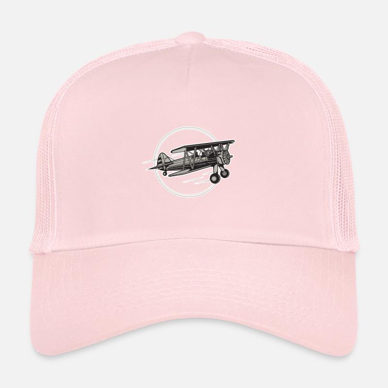 Flugzeug Airplane Trucker Cap