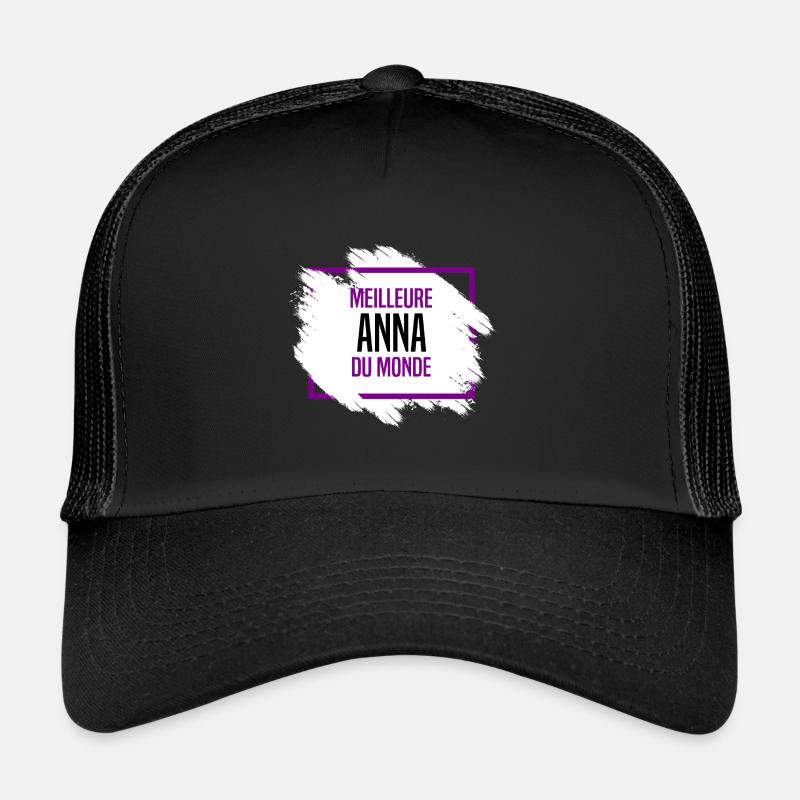 Anna Casquette trucker 
