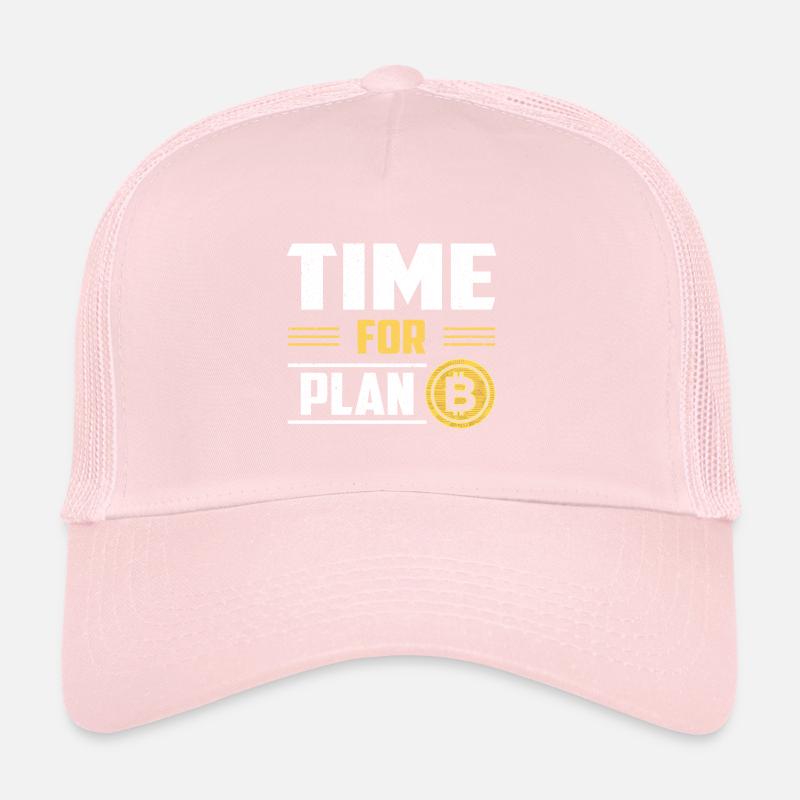 Bitcoin Crypto Blockchain Cryptocurrency BTC Trucker Cap