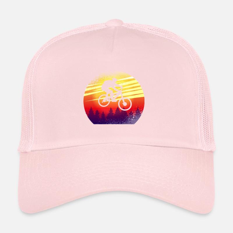 Mountain Biking MTB Downhill Mountain Bike Trucker Cap