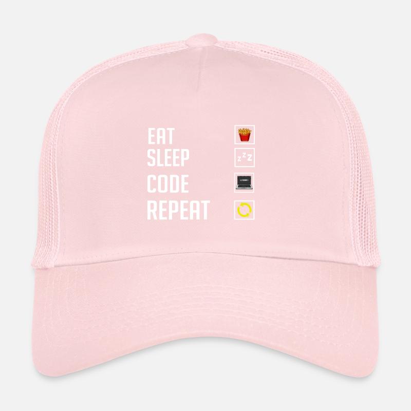 Programmer Programming Computer Developer Pc Trucker Cap
