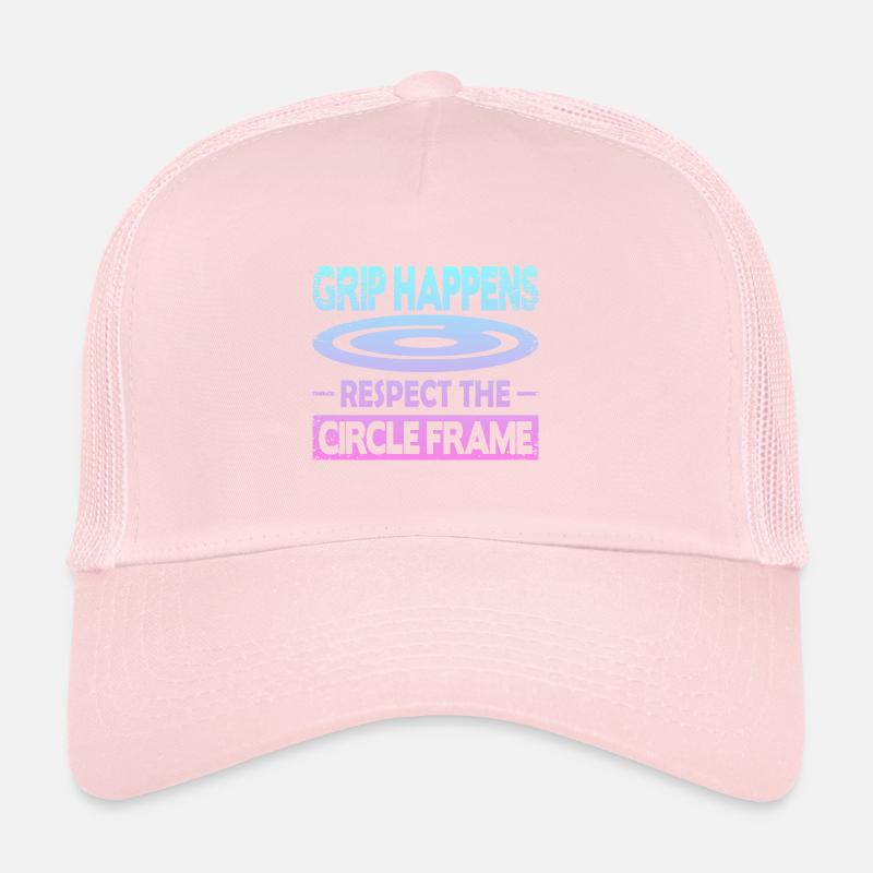 Grip Happens Respectez le cadre circulaire Casquette trucker 
