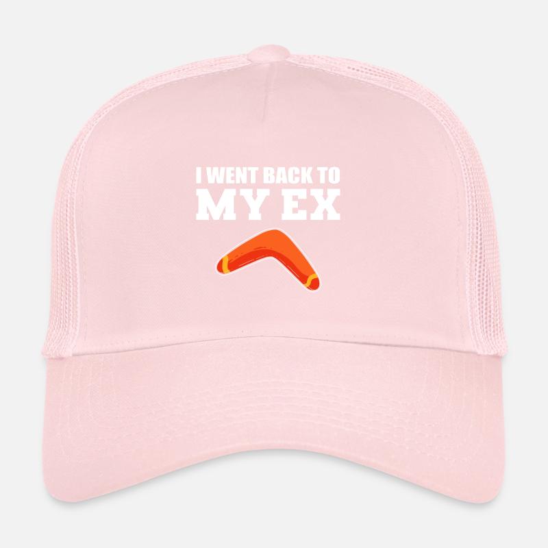 Back to My Ex Funny Person Gift Trucker Cap