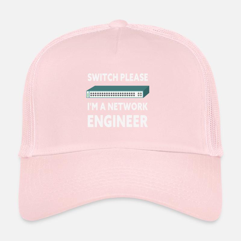 Switch Please I'm A Network Engineer IT Tech Trucker Cap