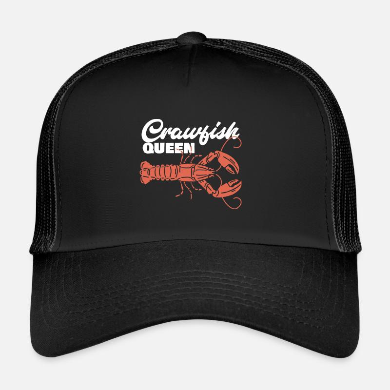 Crawfish Queen Funny Seafood Crayfish Trucker Cap