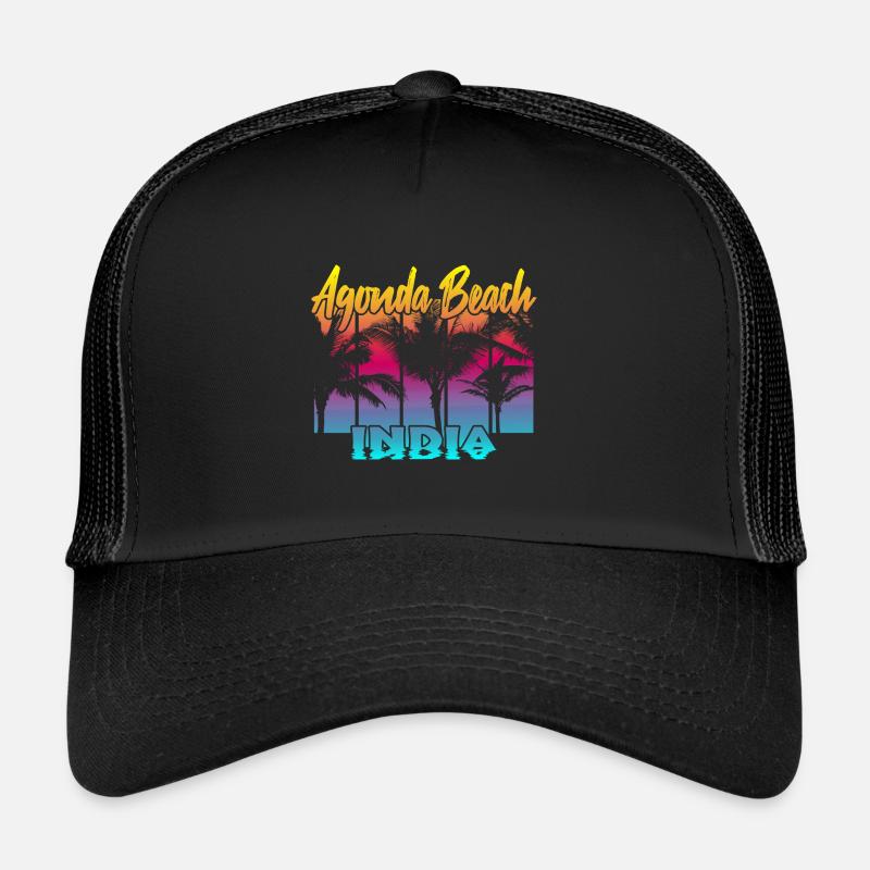 Agonda Beach India Trucker Cap