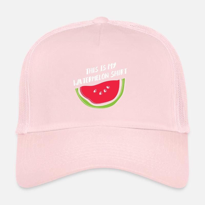 Pastèque Fruits d'été Melon tropical Casquette trucker 