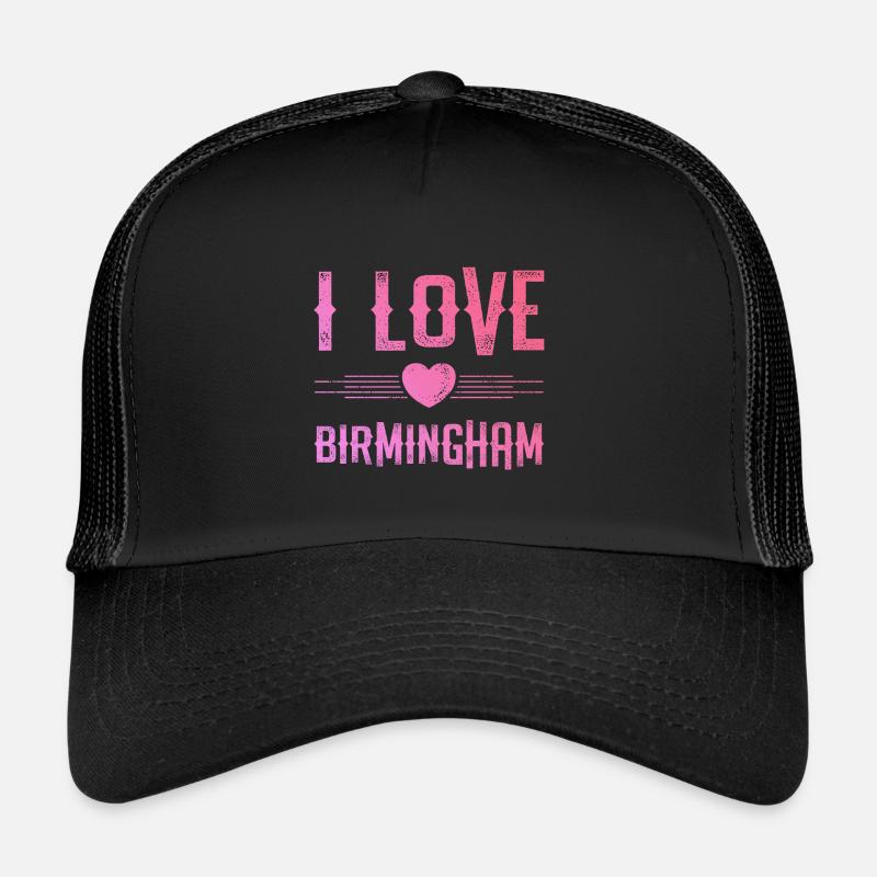 J’aime Birmingham Casquette trucker 