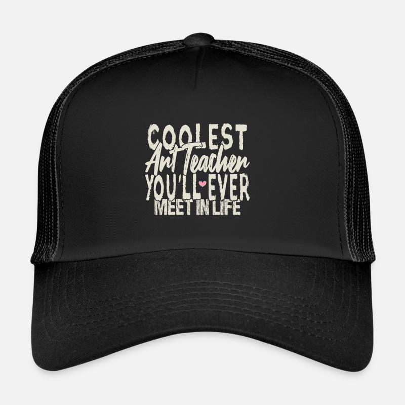 Le professeur d’art le plus cool Casquette trucker 