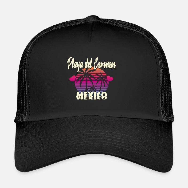 Playa Del Carmen Mexico Trucker Cap
