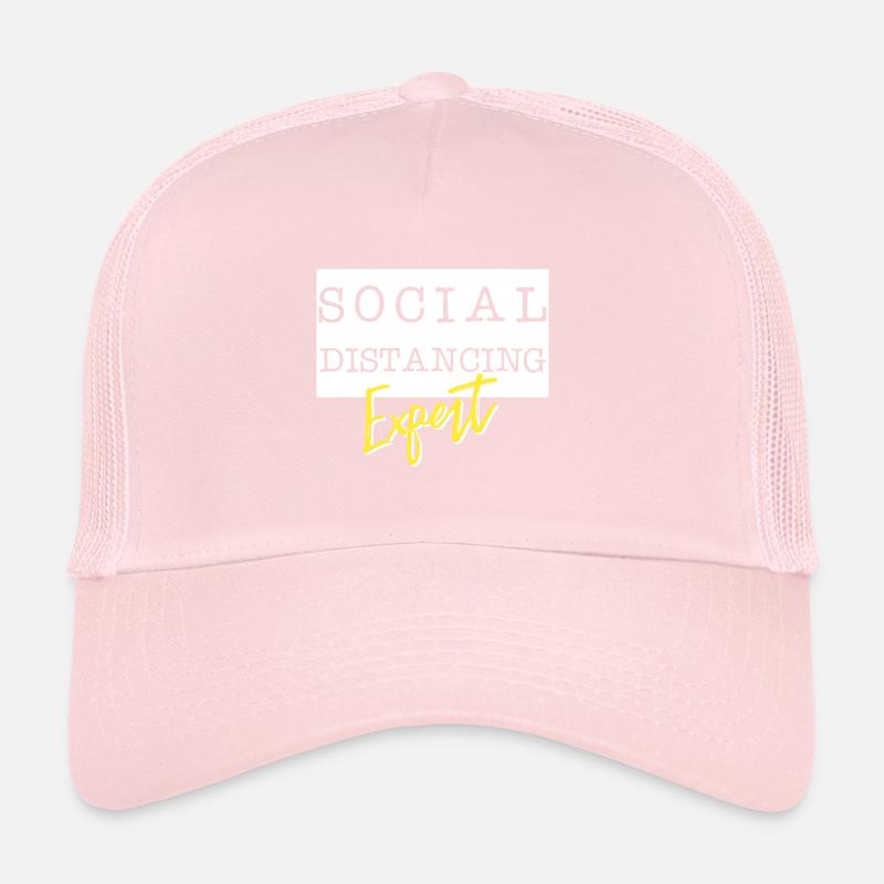 Social Distancing Expert Trucker Cap
