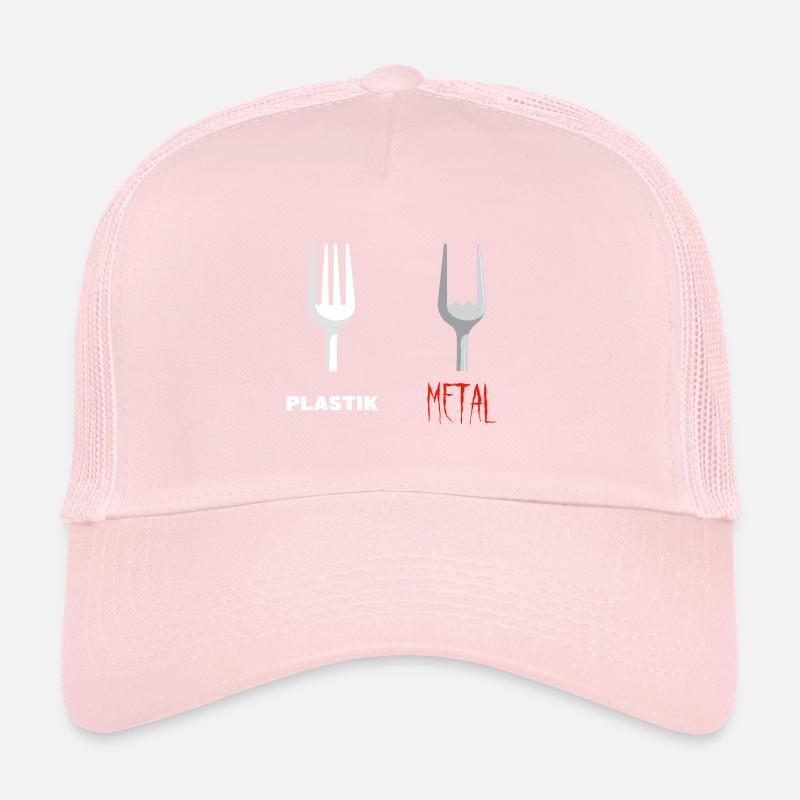 Fork Plastic Metal Music Trucker Cap