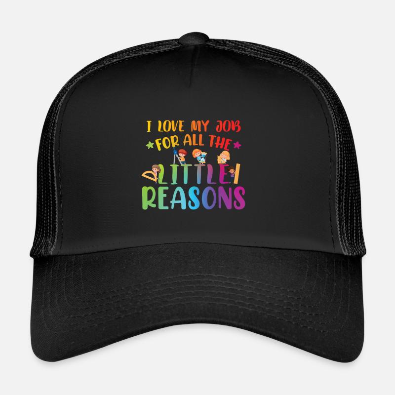 Kindergarten Elementary School Teacher Trucker Cap