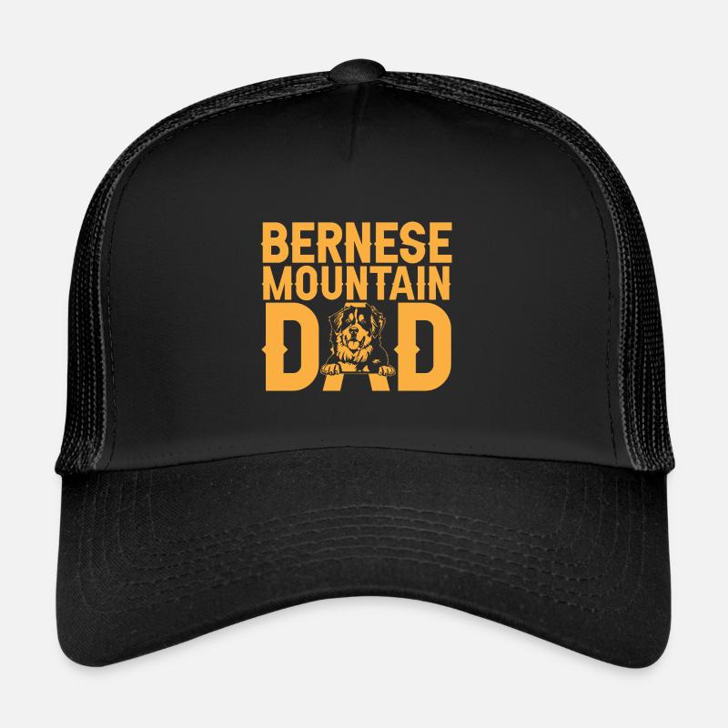 Bernese Mountain Dog Trucker Cap