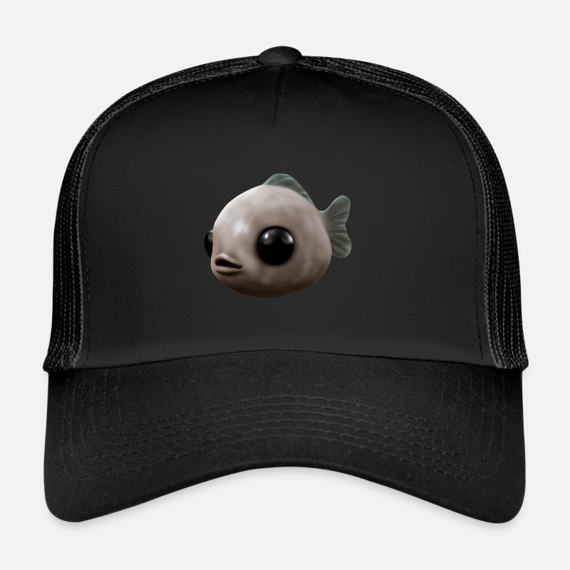 Small big fish Trucker Cap
