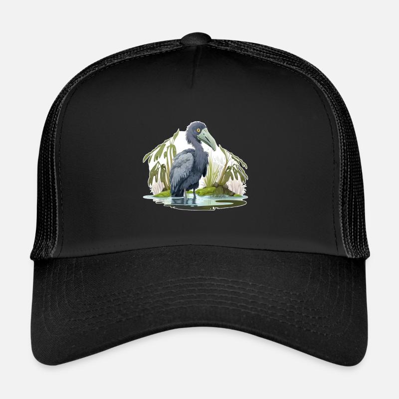 Shoebill swamp Trucker Cap