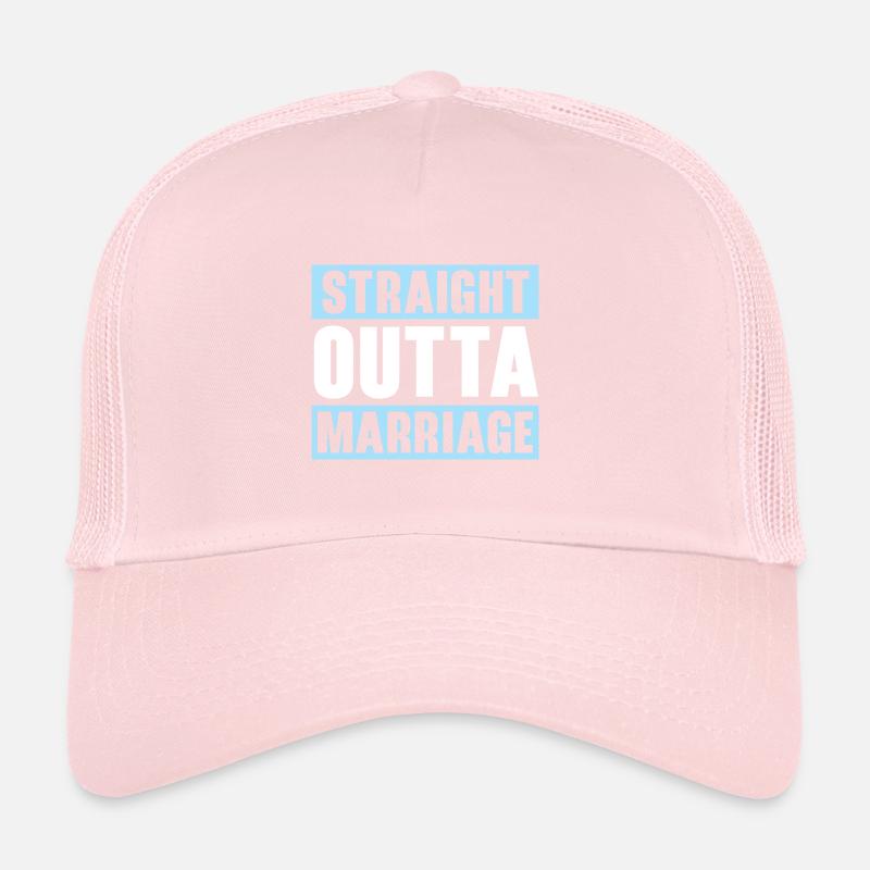 Straight Outta Annulation de mariage Sche Casquette trucker 