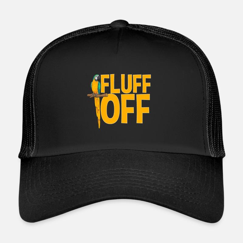 Ara à poitrine jaune Perroquet bleu et ara jaune Casquette trucker 