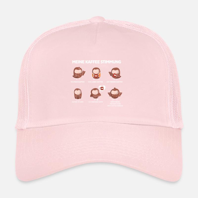 Kaffee Stimmungen Eule Trucker Cap