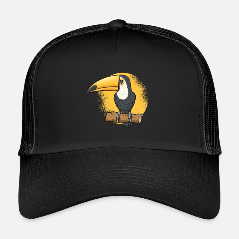 Toucan Bird Rainforest Trucker Cap