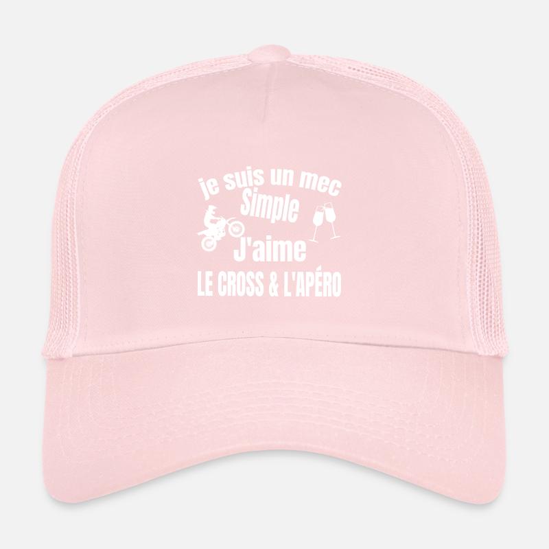 cross et apéro Casquette trucker 