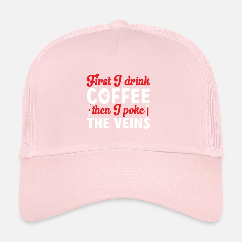 Phlebotomie Blutabnahme Blut Krankenschwester Trucker Cap