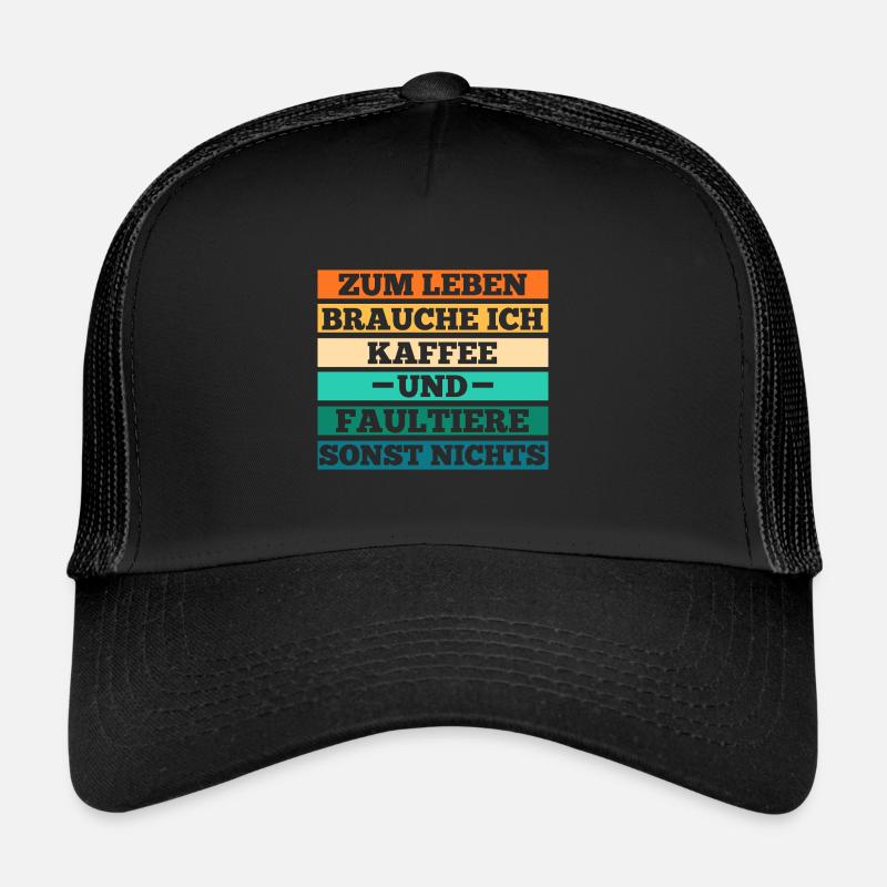 Kaffee Faultier Trucker Cap