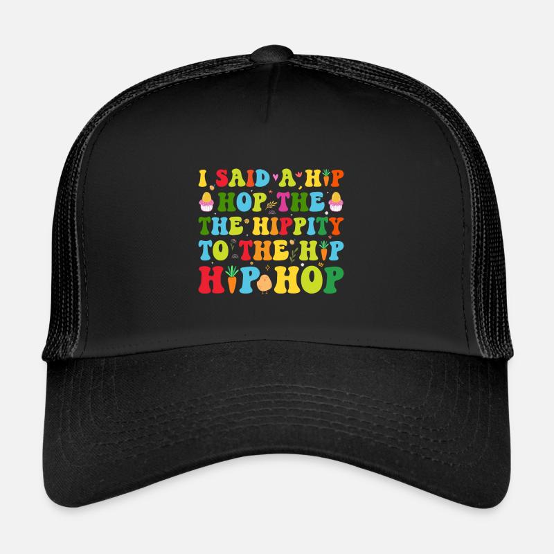 Happy Easter with the Easter Bunny Trucker Cap