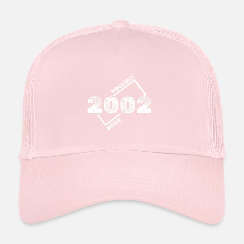 Né en 2002 Casquette trucker 