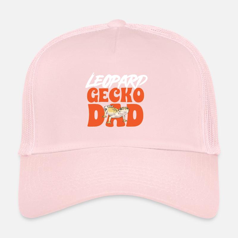 Leopardgecko Reptil Haustier Gecko Trucker Cap