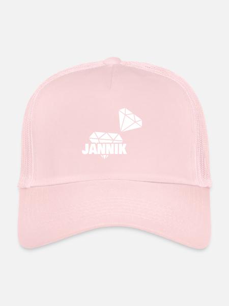 Precious Jannik - Trucker Cap - pale pink - Front
