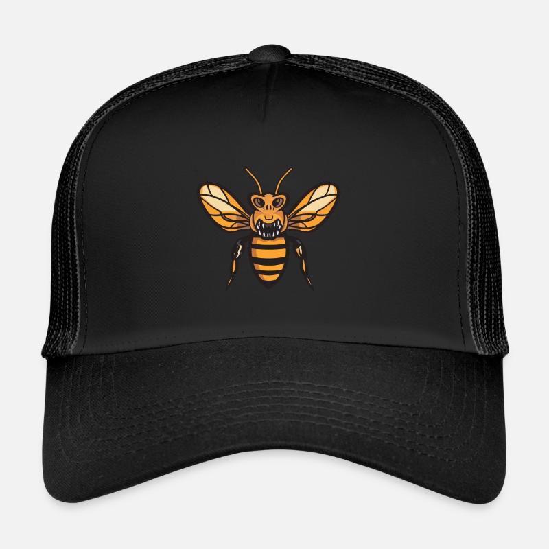 Bee Halloween Comic Funny Trucker Cap