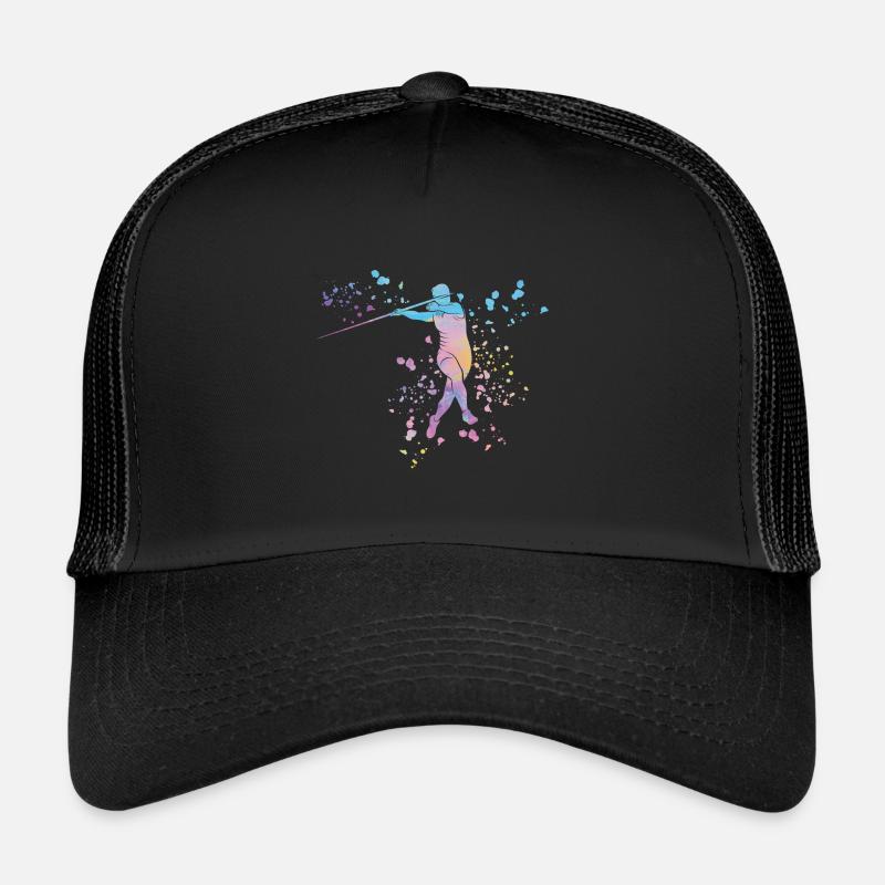 Lancer de javelot Colorsplash Lancer de javelot Casquette trucker 