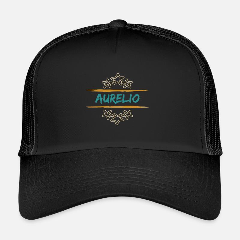 Aurelio dans le rôle d’Aurelio Casquette trucker 