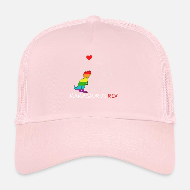 Mamasaurus Rex | Mutter | Neue Mama Regenbogen queer Trucker Cap