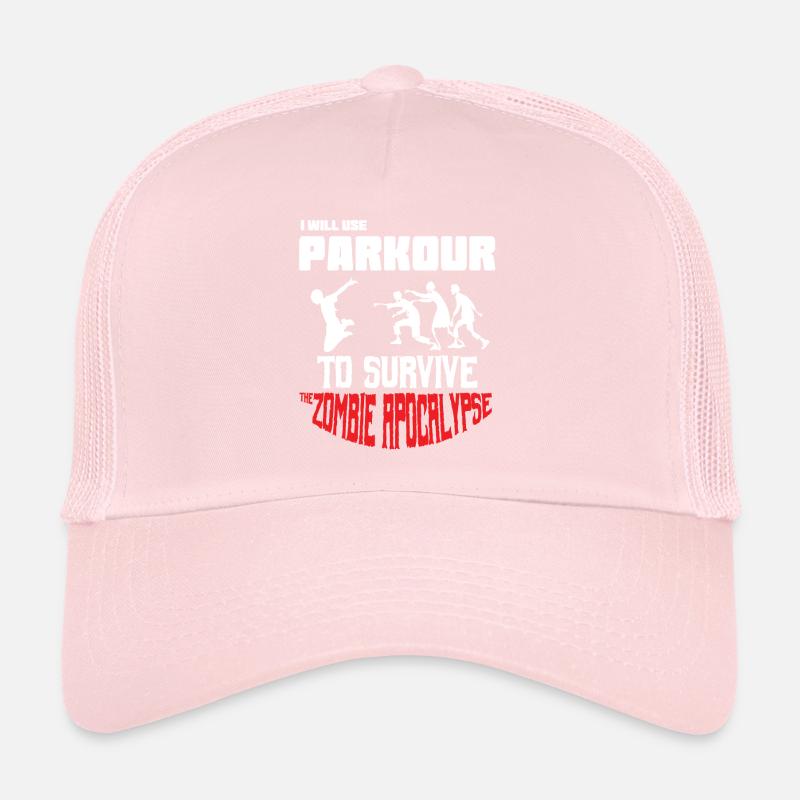 Impressionnant et cool Parkour Tshirt Design Parkour à Casquette trucker 