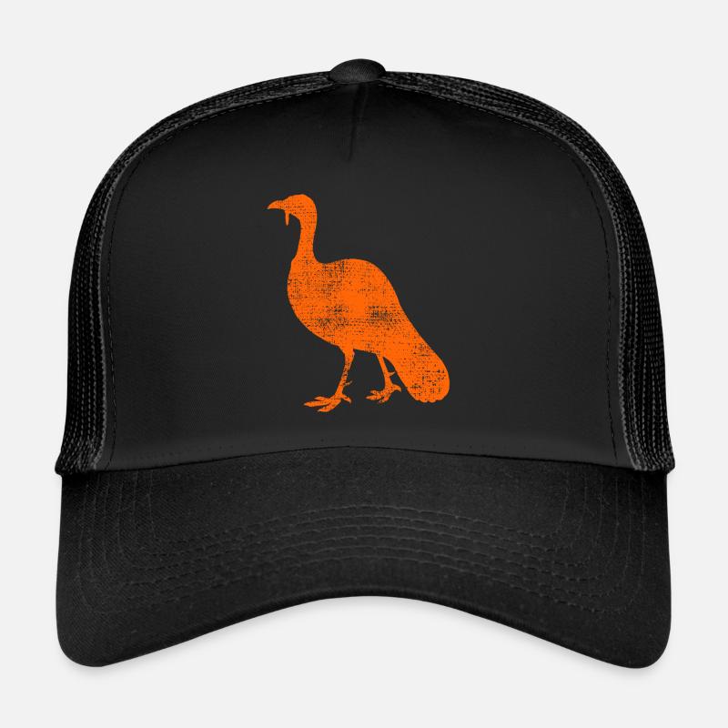 Truthahn - Trucker Cap - Schwarz/Schwarz