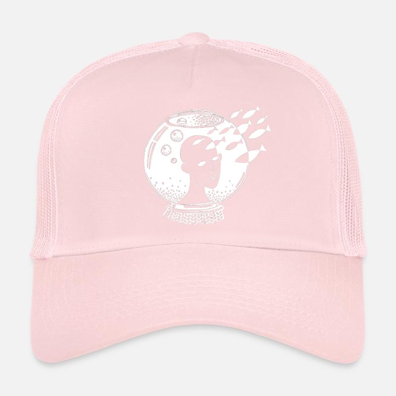 Dreamer_white Trucker Cap