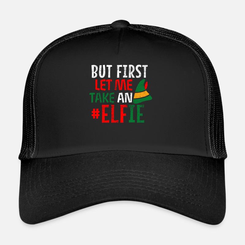 Elf Elfie pun Trucker Cap