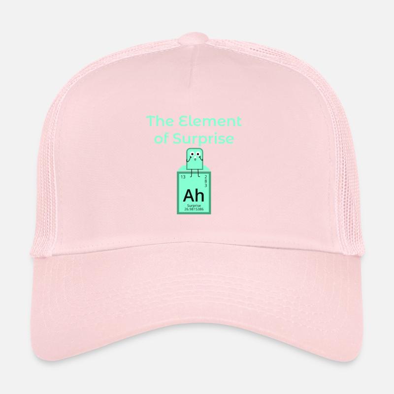 Element Surprise Ah Surprise disant icône Casquette trucker 