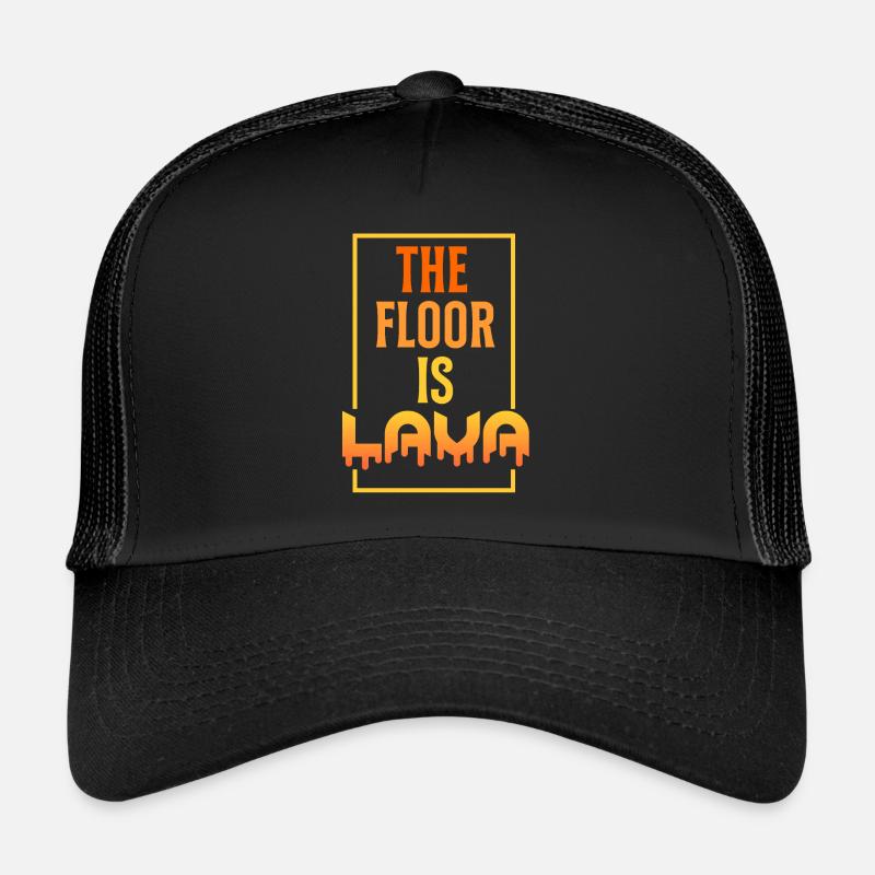Der Boden ist Lava Trucker Cap