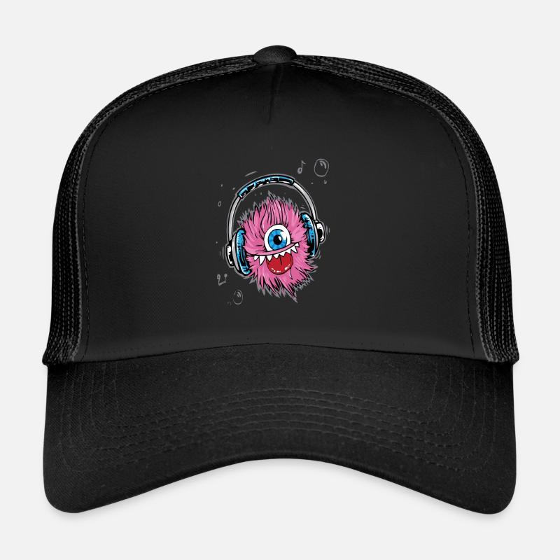 monster - Trucker Cap - black/black